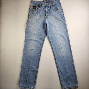 Cinch Men's 29x34 Jeans Straight Leg Light Wash Denim Cowboy Rodeo Western